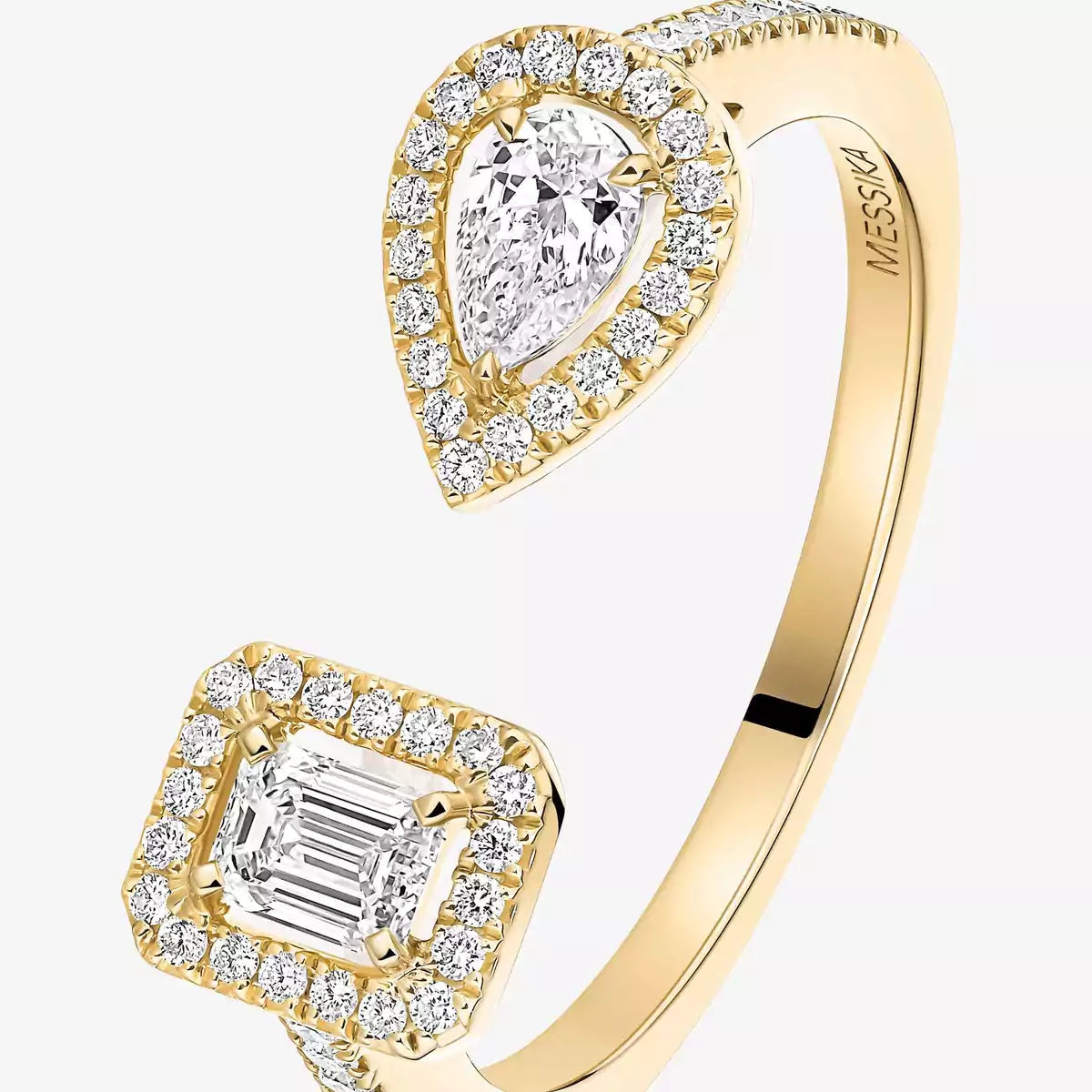 [LumiVibe]My Twin Toi Gold Diamond Ring