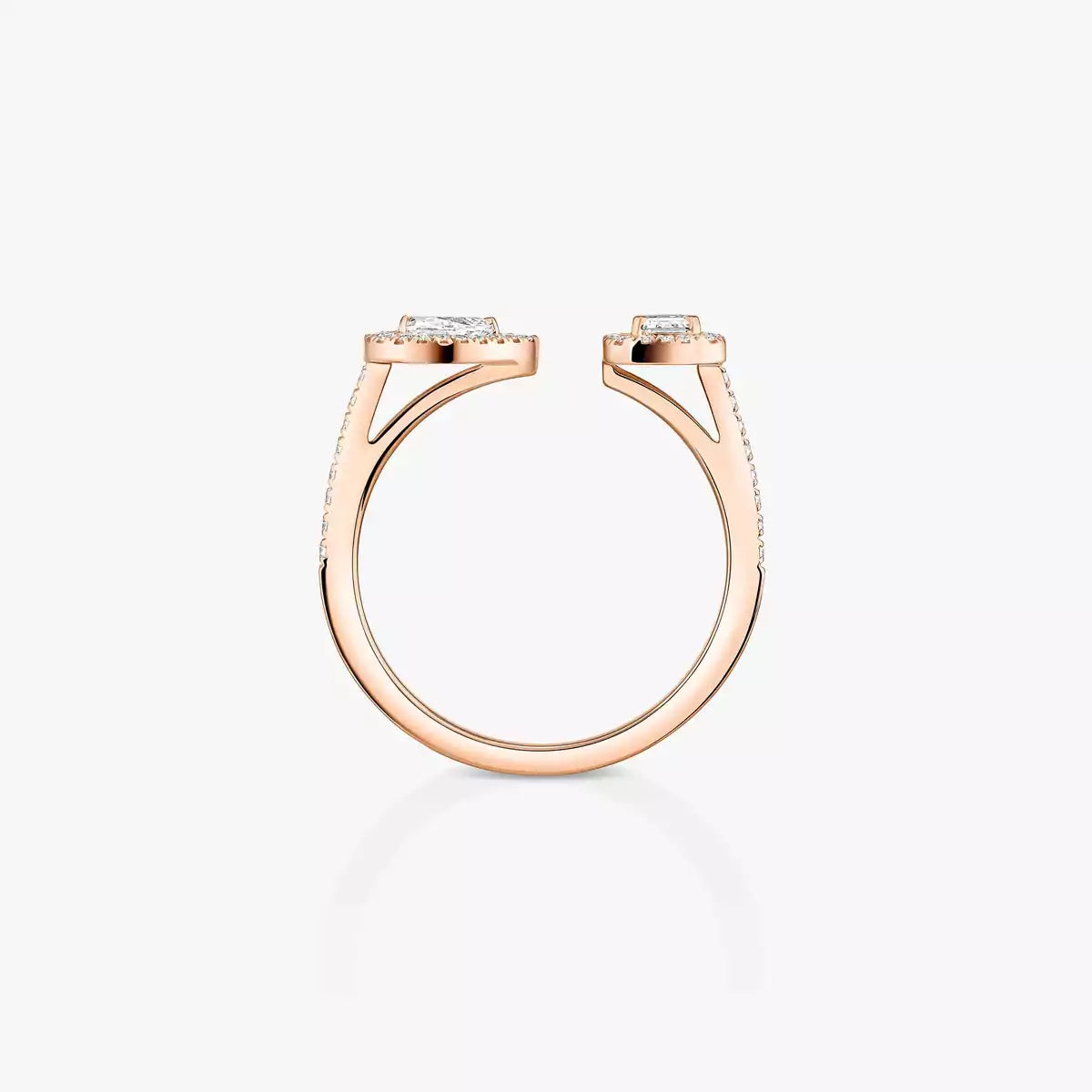 [LumiVibe]My Twin Toi Gold Diamond Ring