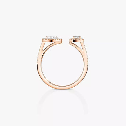 [LumiVibe]My Twin Toi Gold Diamond Ring