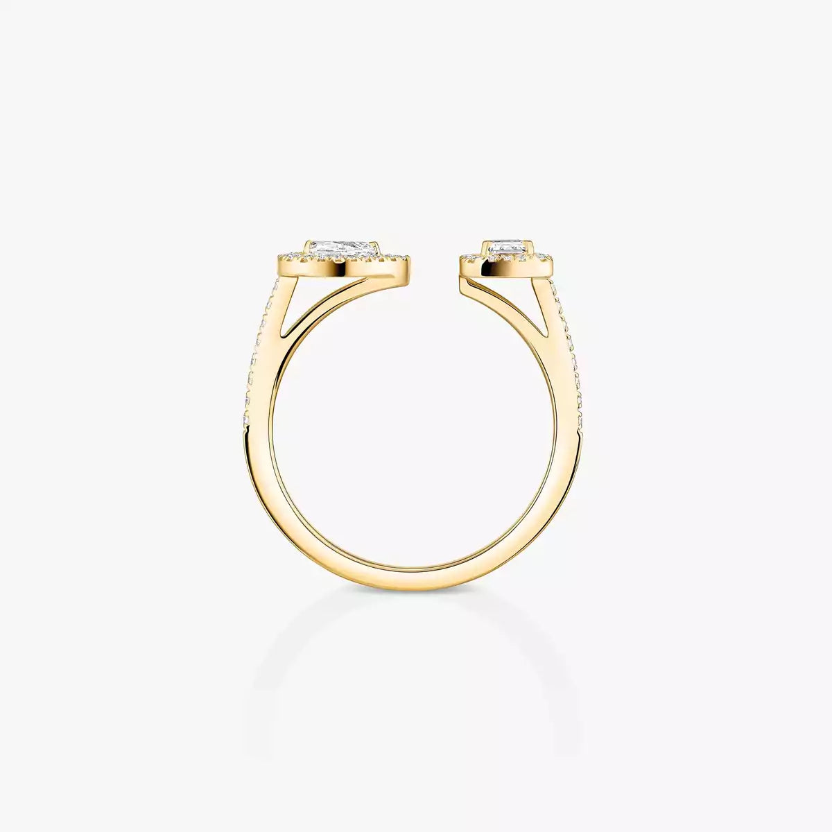 [LumiVibe]My Twin Toi Gold Diamond Ring