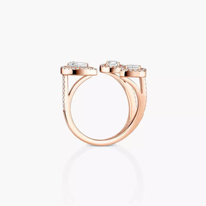 [[LumiVibe] Diamond Ring 0,25ct My Twin Trilogy
