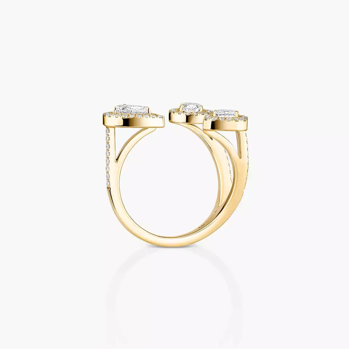 [[LumiVibe] Diamond Ring 0,25ct My Twin Trilogy