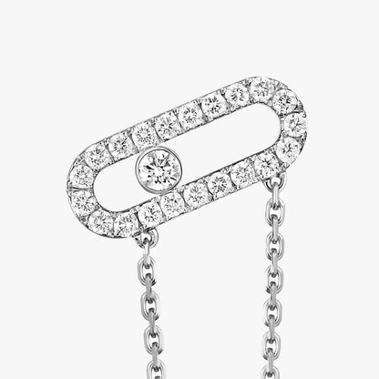 [LumiVibe]Move Uno Diamond Earrings