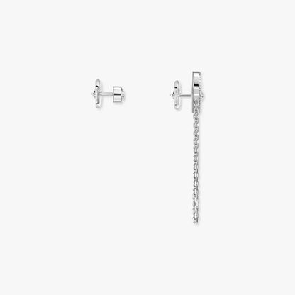 [LumiVibe]Move Uno Diamond Earrings