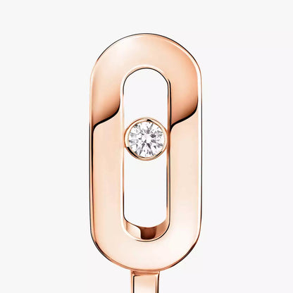 [LumiVibe]Diamond Mini Hoop Earrings Move Classique