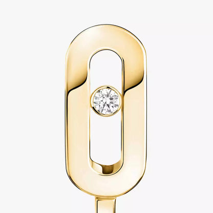 [LumiVibe]Diamond Mini Hoop Earrings Move Classique
