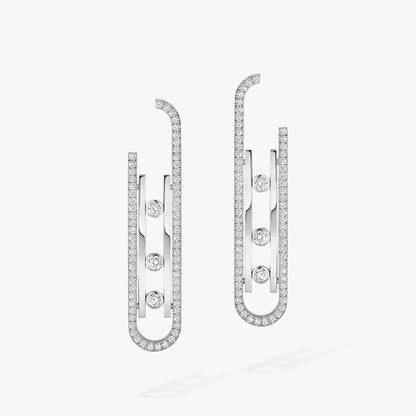[LumiVibe]Diamond Pendant Earrings Move 10Th