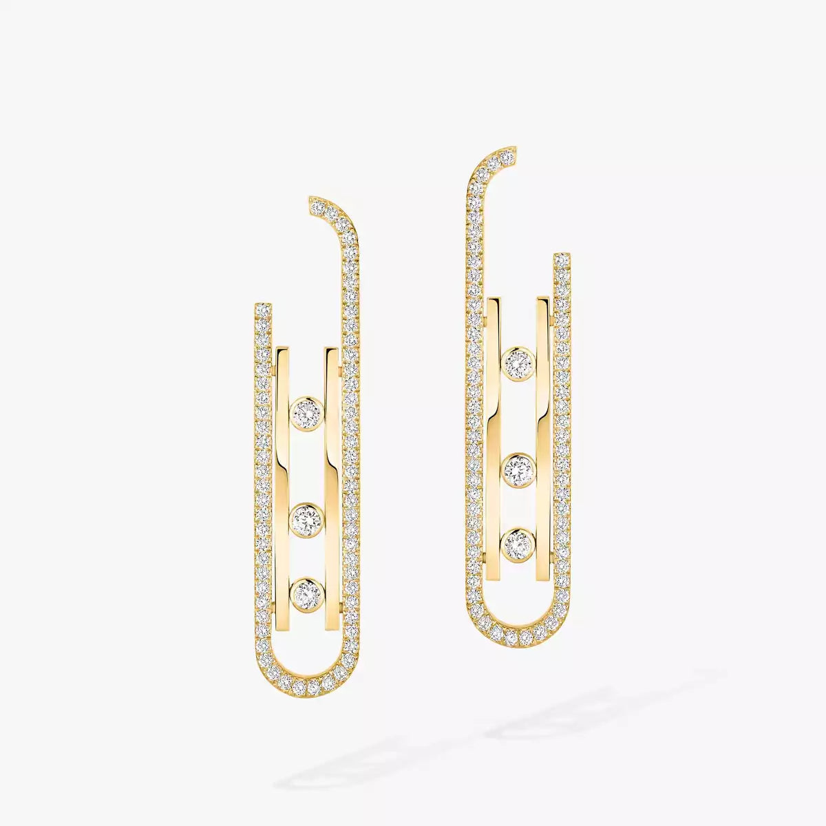 [LumiVibe]Diamond Pendant Earrings Move 10Th