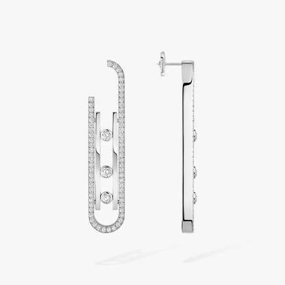 [LumiVibe]Diamond Pendant Earrings Move 10Th