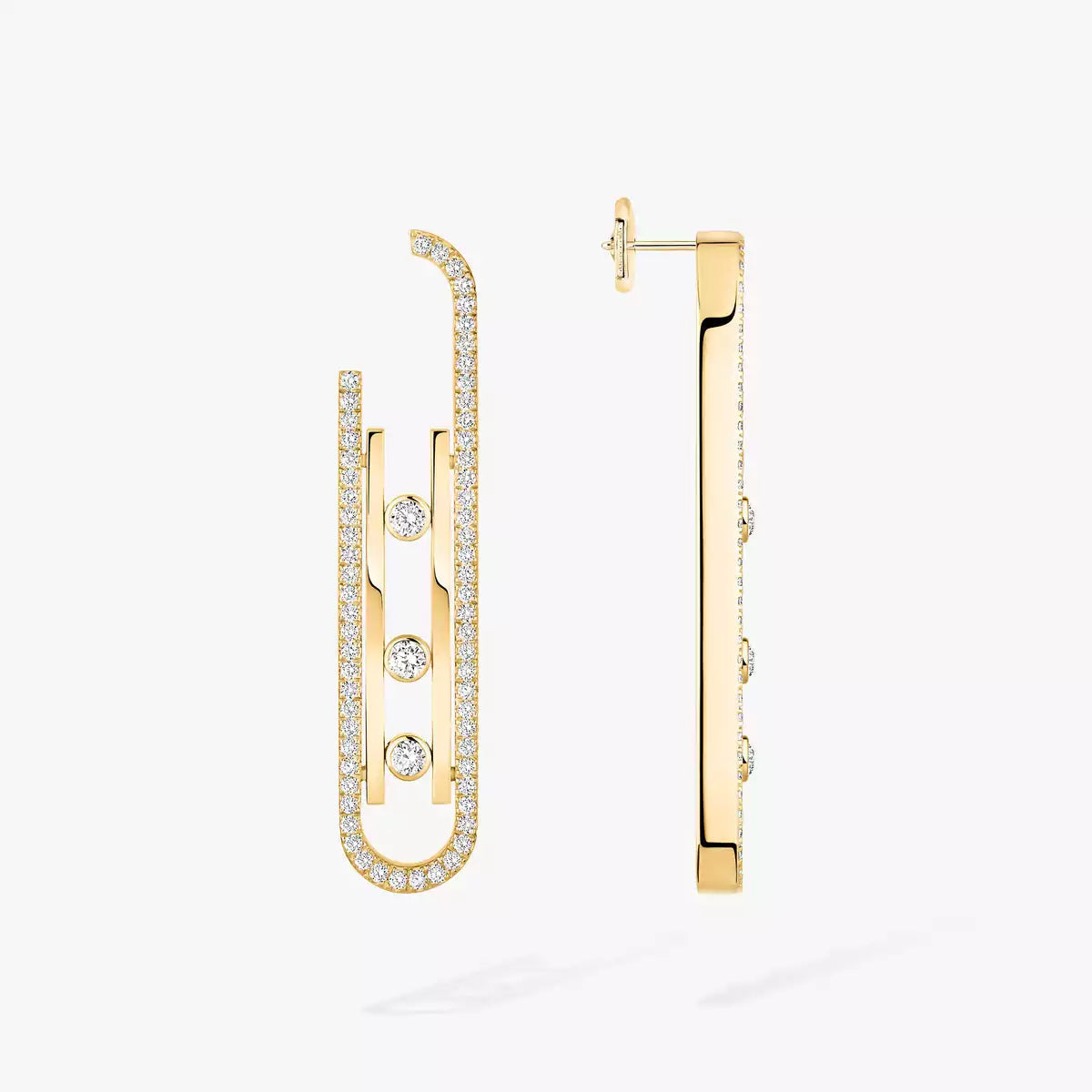 [LumiVibe]Diamond Pendant Earrings Move 10Th