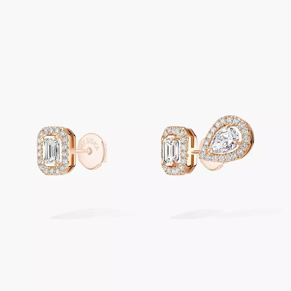 [LumiVibe]Diamond Earrings 0,10ct My Twin 1+2