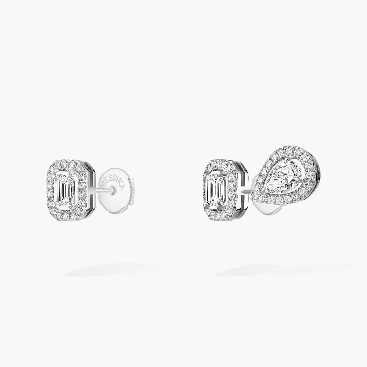 [LumiVibe]Diamond Earrings 0,10ct My Twin 1+2