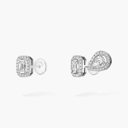 [LumiVibe]Diamond Earrings 0,10ct My Twin 1+2