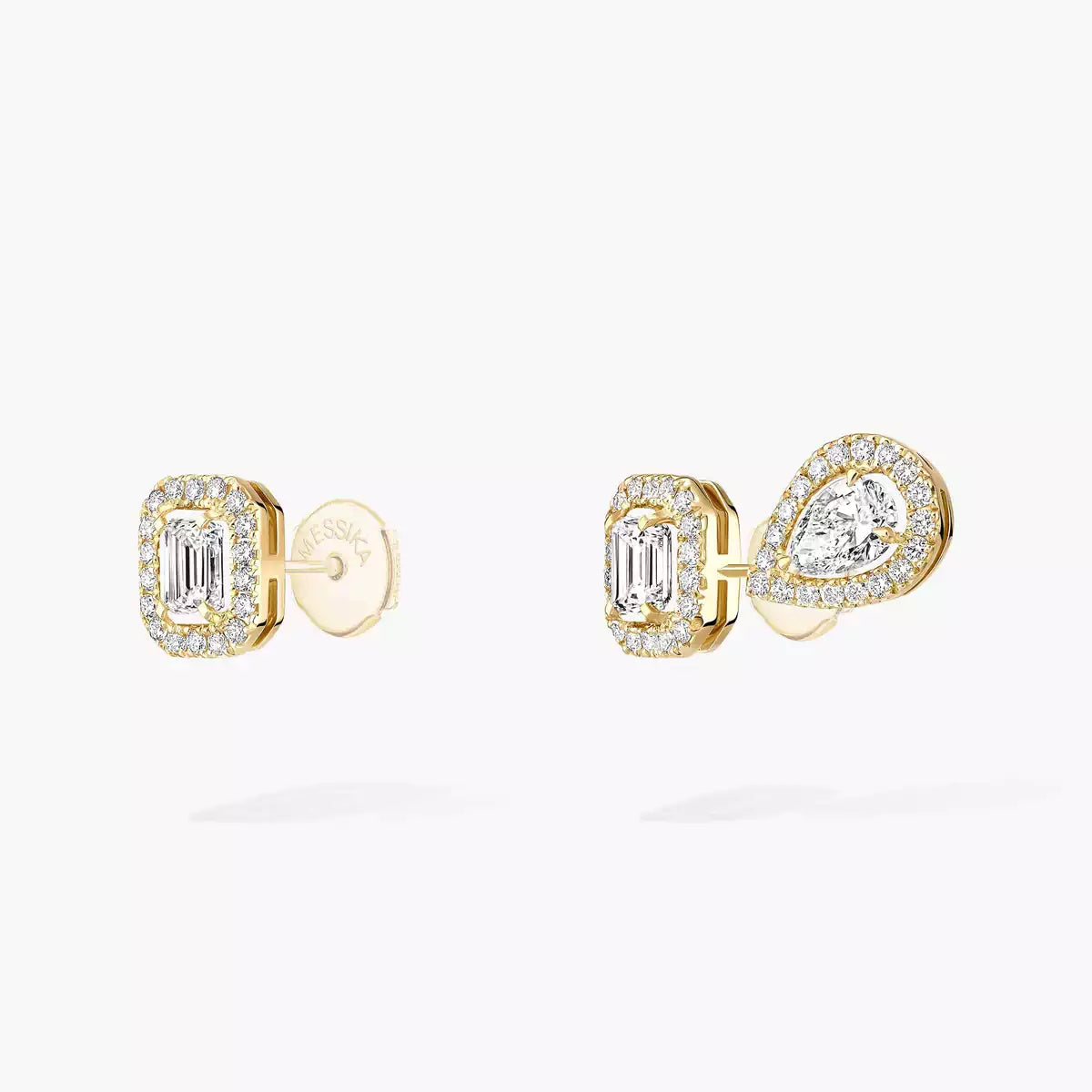 [LumiVibe]Diamond Earrings 0,10ct My Twin 1+2