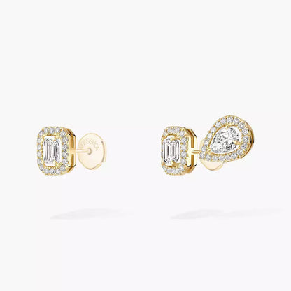 [LumiVibe]Diamond Earrings 0,10ct My Twin 1+2