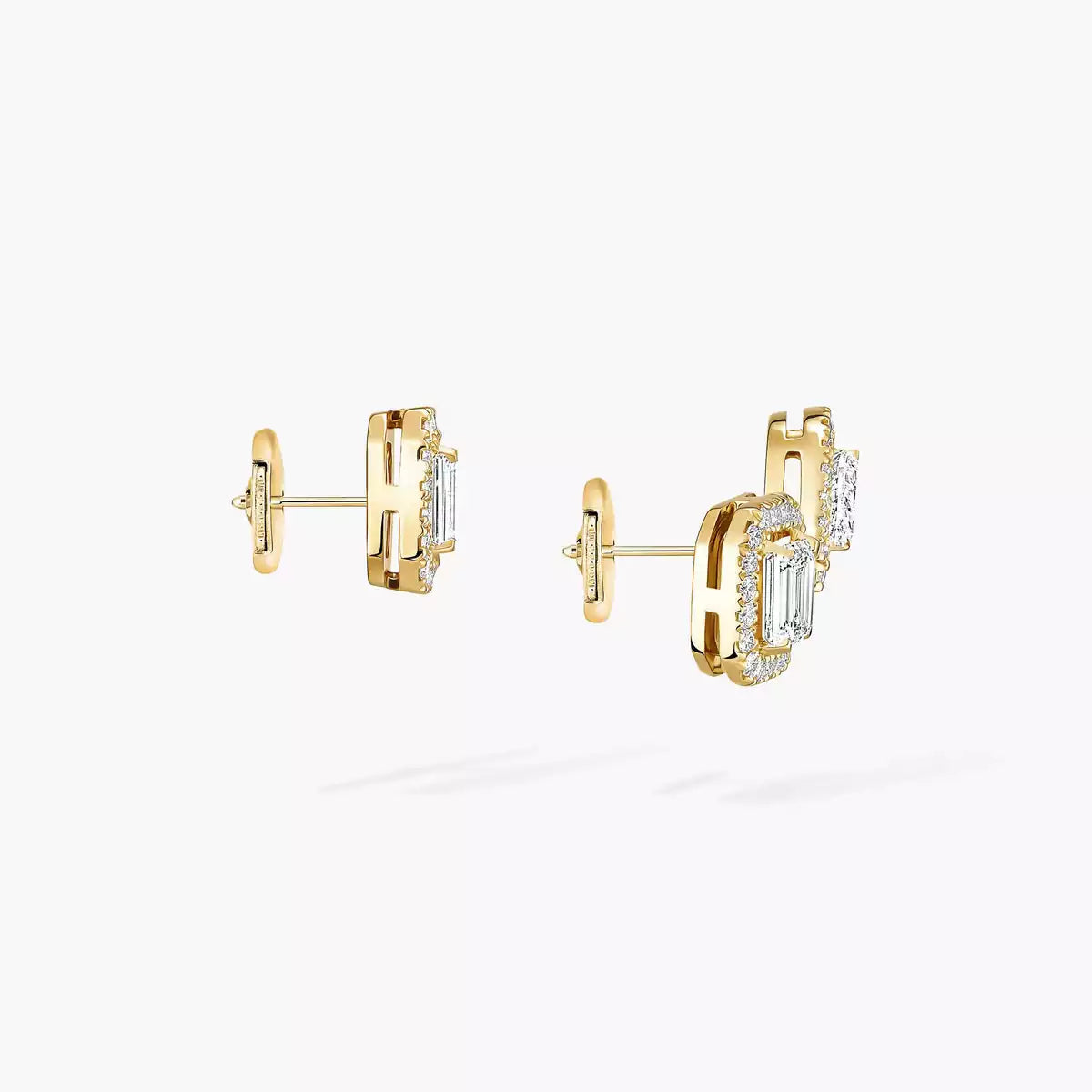 [LumiVibe]Diamond Earrings 0,10ct My Twin 1+2
