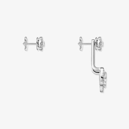 [LumiVibe] My Twin Trio  Diamond Earrings
