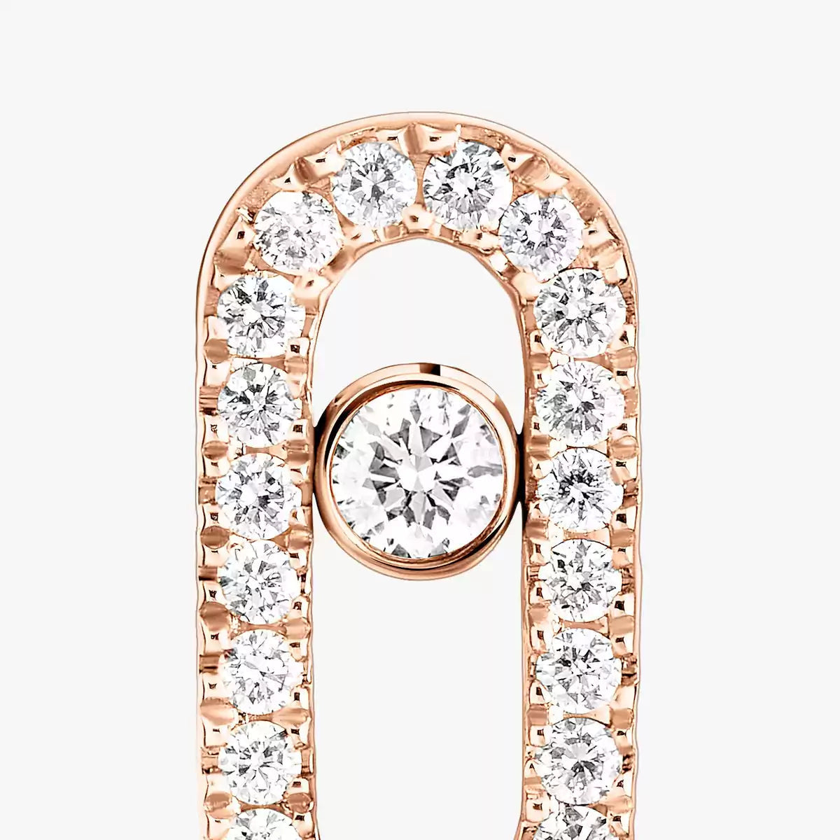 [LumiVibe]Move Uno Diamond Earrings