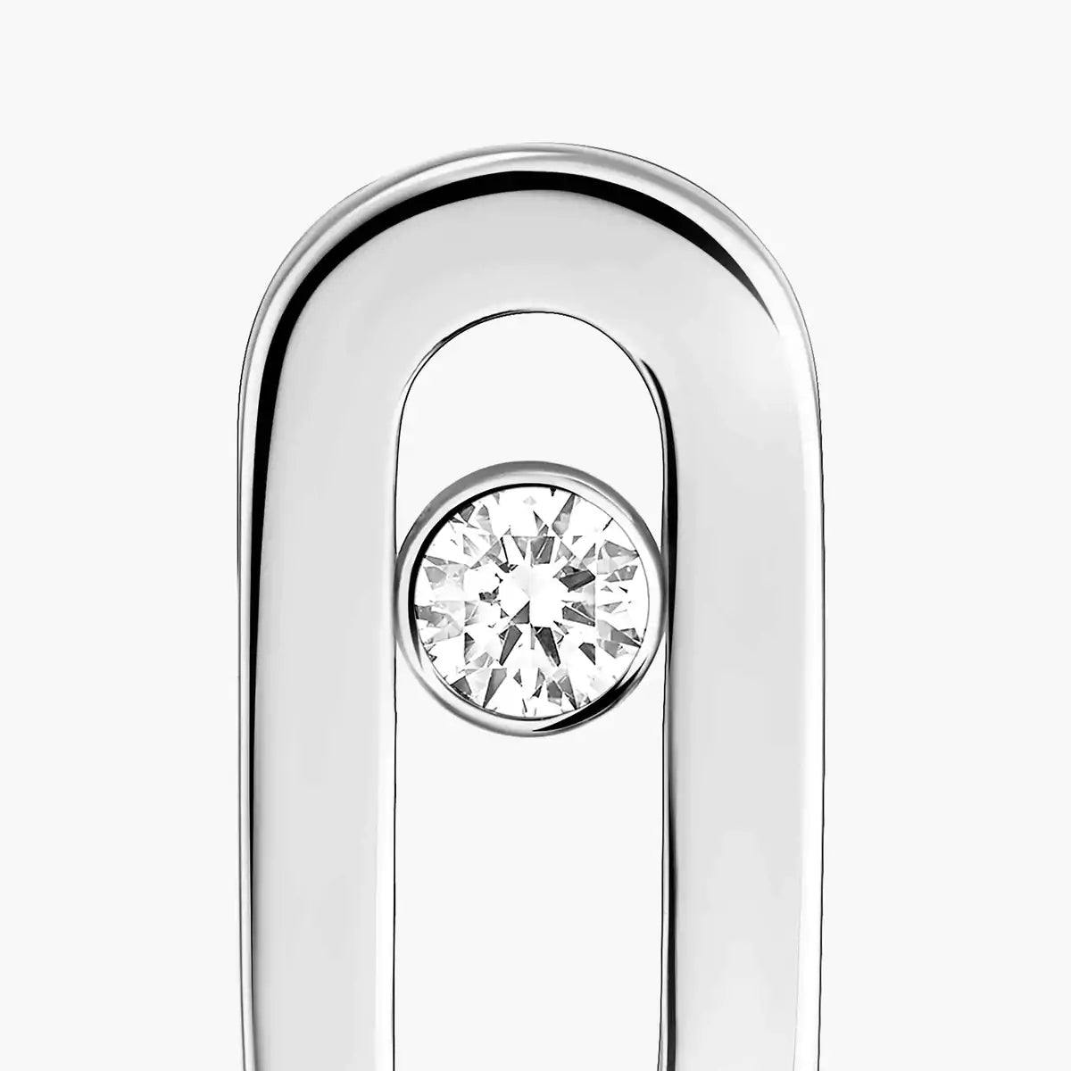 [LumiVibe]Move Uno Diamond Stud Earrings