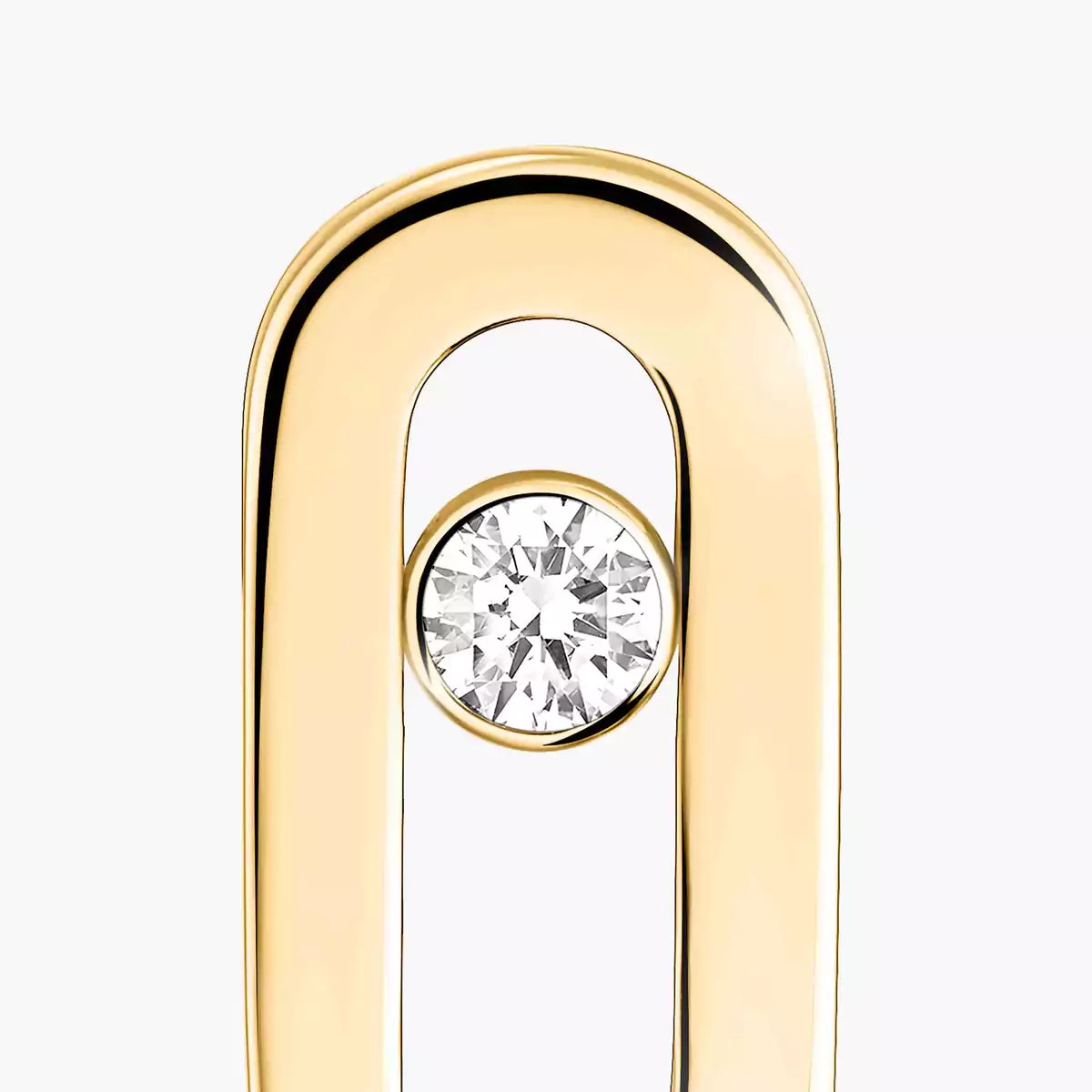 [LumiVibe]Move Uno Diamond Stud Earrings