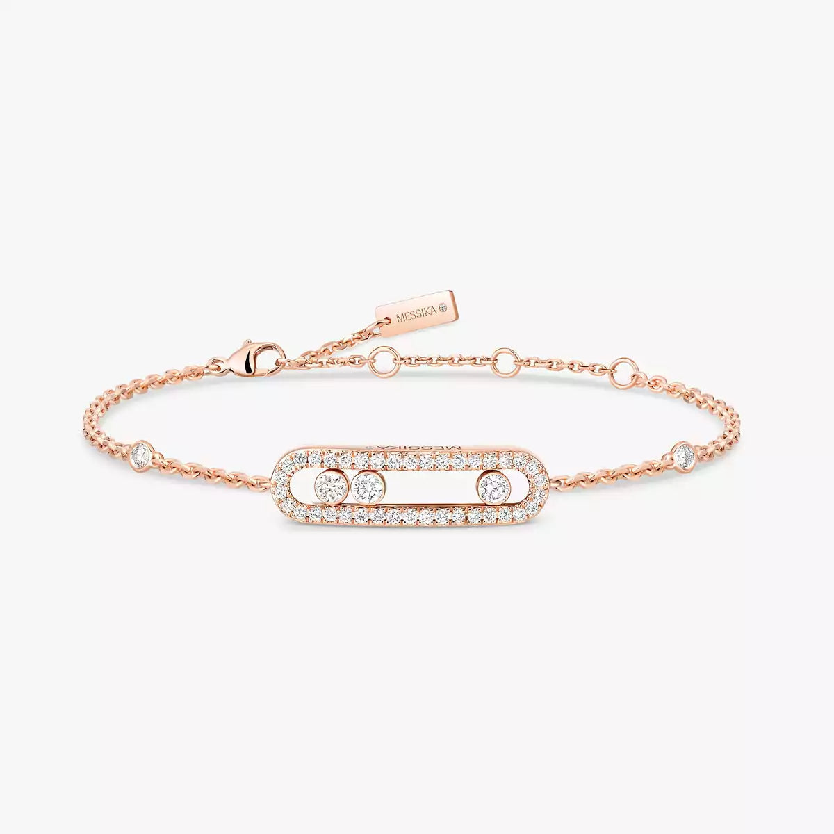 [LumiVibe]Pavé Baby Move Diamond Bracelet