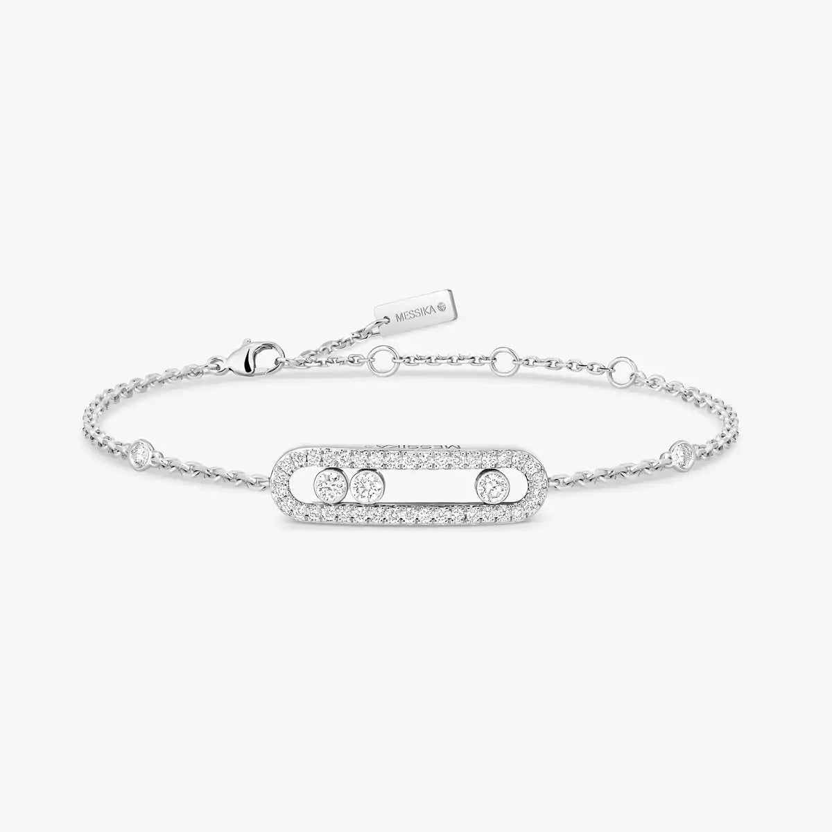 [LumiVibe]Pavé Baby Move Diamond Bracelet