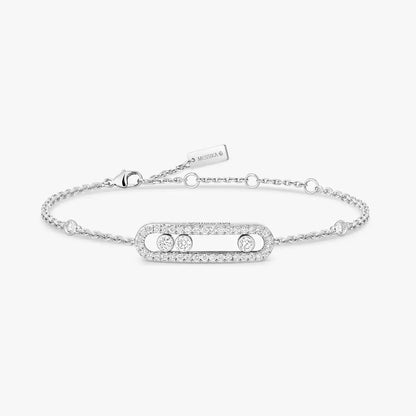 [LumiVibe]Pavé Baby Move Diamond Bracelet