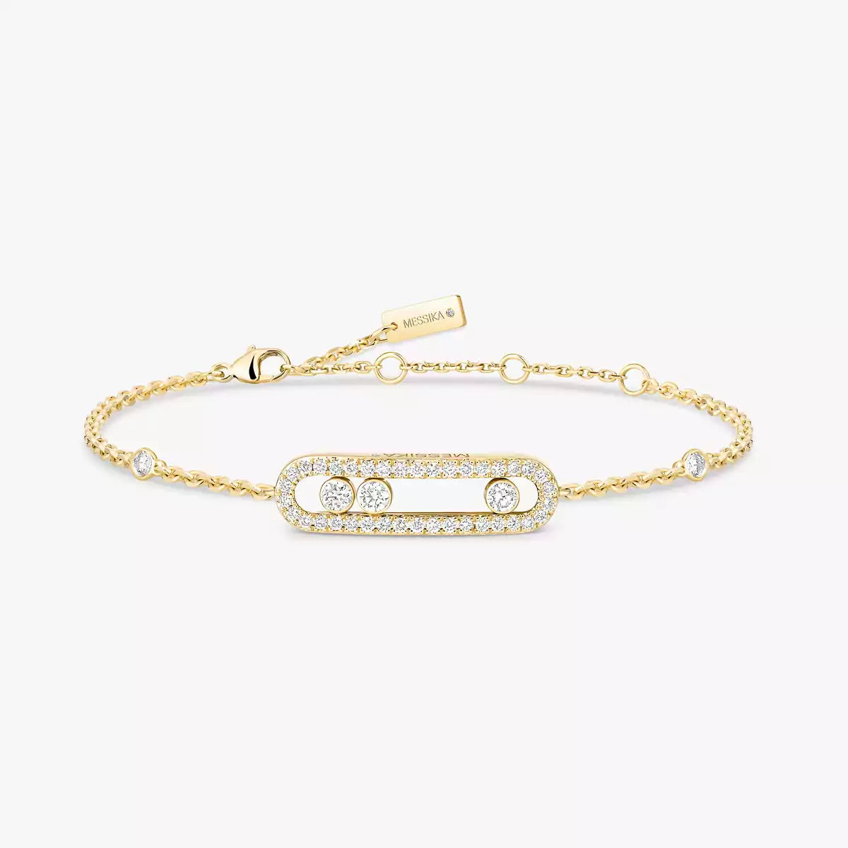 [LumiVibe]Pavé Baby Move Diamond Bracelet