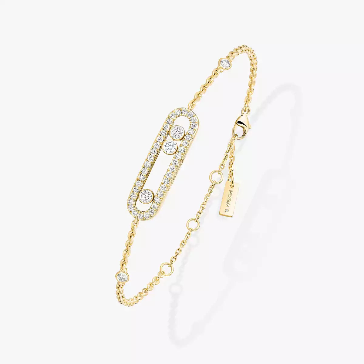 [LumiVibe]Pavé Baby Move Diamond Bracelet