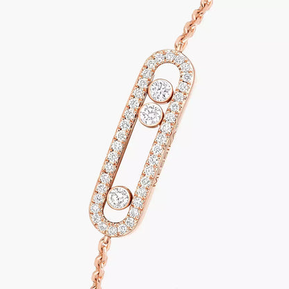 [LumiVibe]Pavé Baby Move Diamond Bracelet