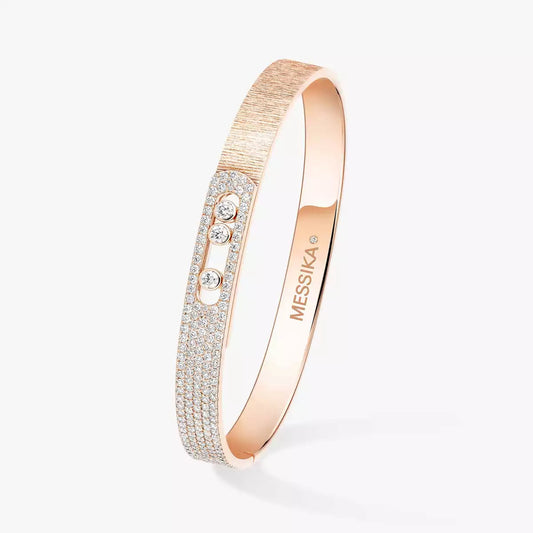 [LumiVibe]Move Noa Ciselé half pavé bangle