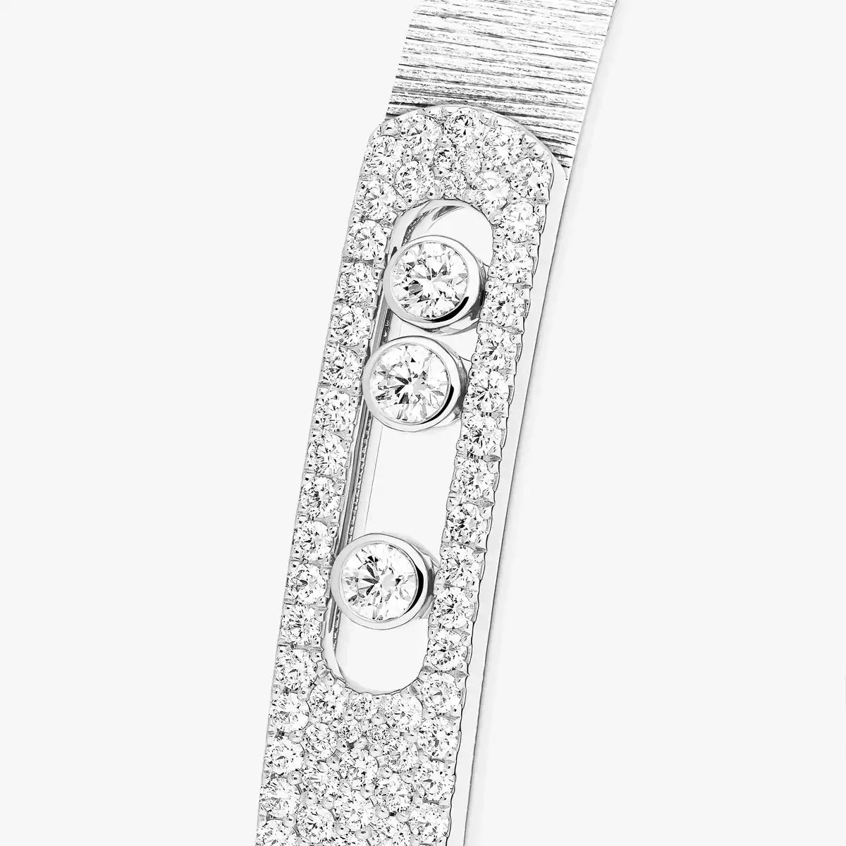 [LumiVibe]Move Noa Ciselé half pavé bangle