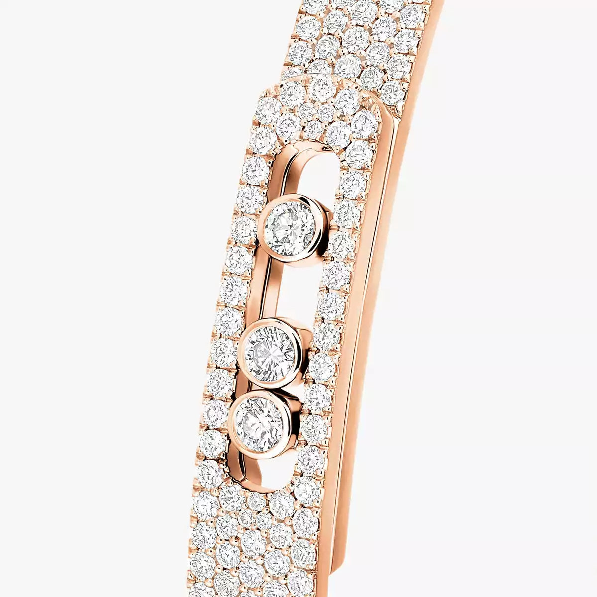 [LumiVibe]Move Noa Full Pavé Diamond Bangle Bracelet