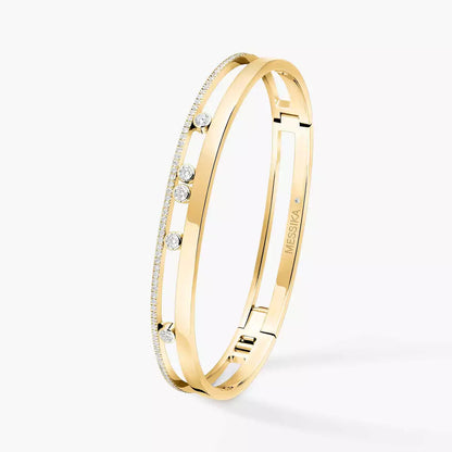 [LumiVibe]Move Romane Diamond Bangle Bracelet