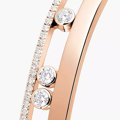 [LumiVibe]Move Romane Diamond Bangle Bracelet