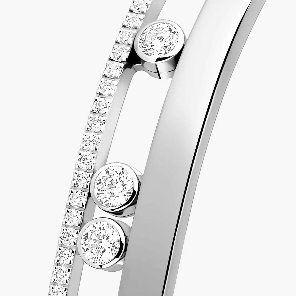 [LumiVibe]Move Romane Diamond Bangle Bracelet