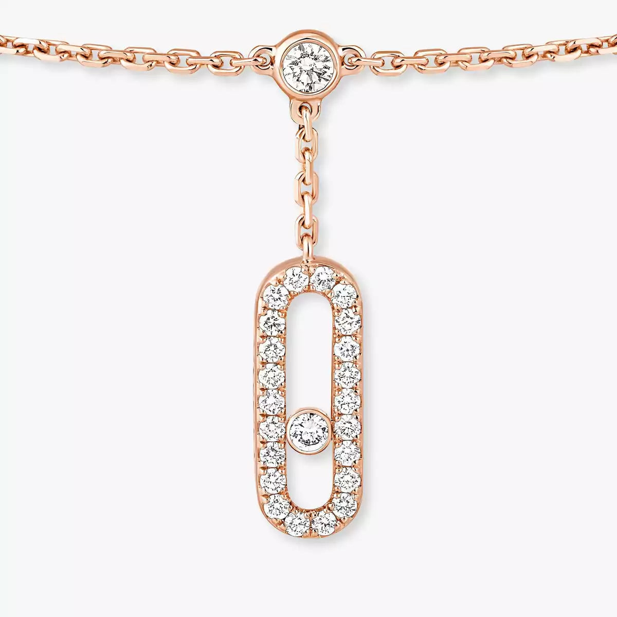 [LumiVibe] Move Uno pavé ankle bracelet