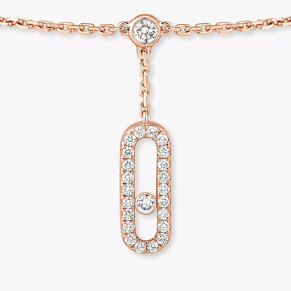 [LumiVibe] Move Uno pavé ankle bracelet