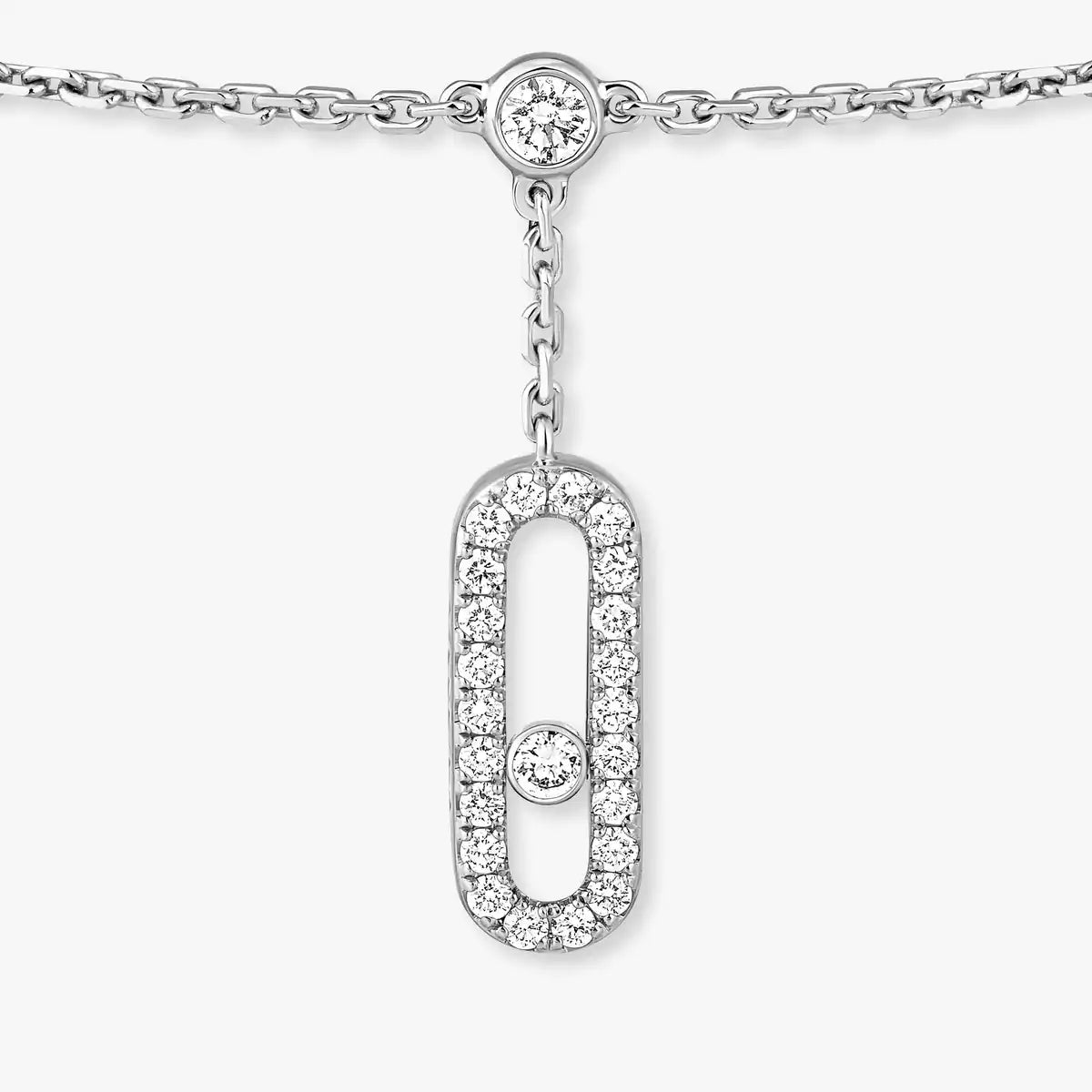 [LumiVibe] Move Uno pavé ankle bracelet