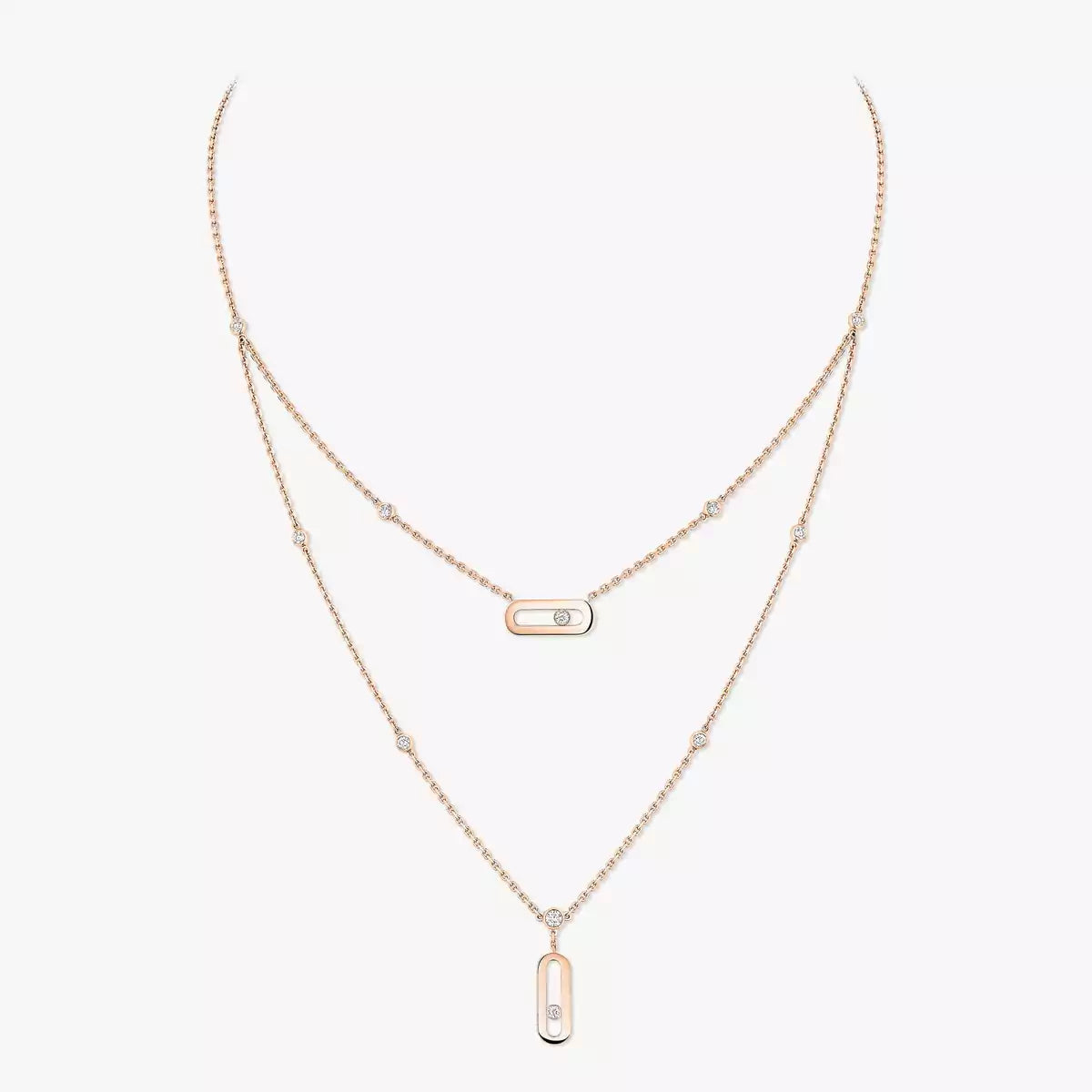 [LumiVibe] Move Uno Diamond Necklace