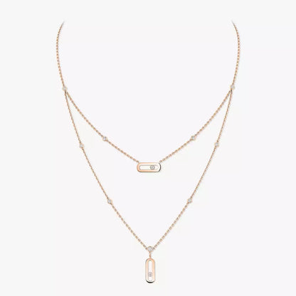 [LumiVibe] Move Uno Diamond Necklace