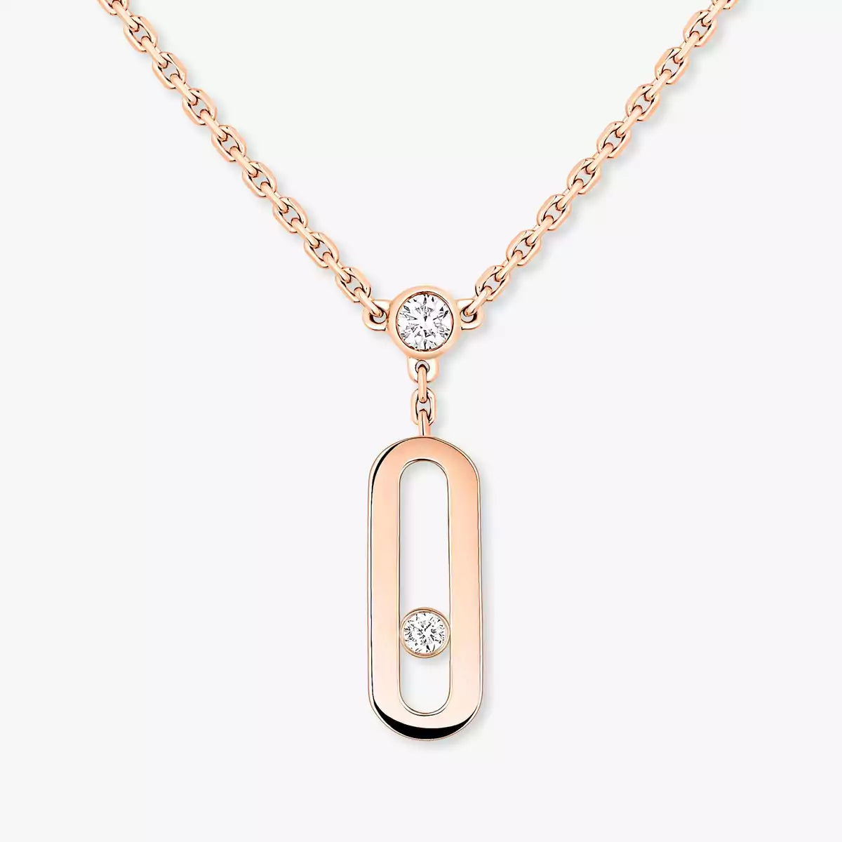 [LumiVibe] Move Uno Diamond Necklace