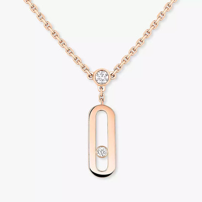 [LumiVibe] Move Uno Diamond Necklace