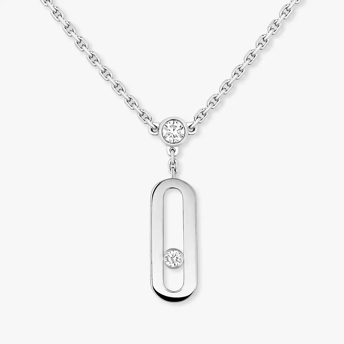 [LumiVibe] Move Uno Diamond Necklace