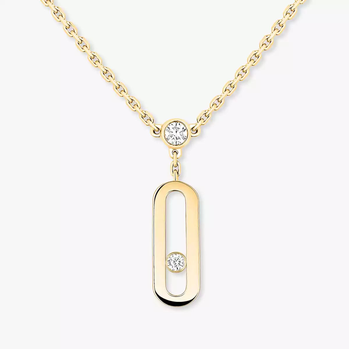 [LumiVibe] Move Uno Diamond Necklace