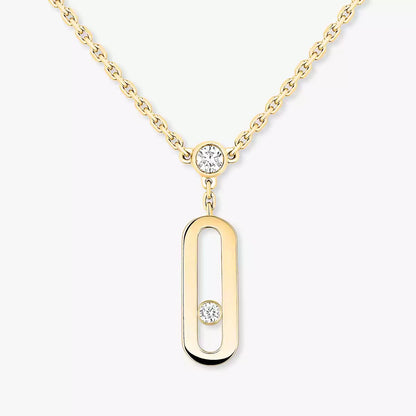[LumiVibe] Move Uno Diamond Necklace