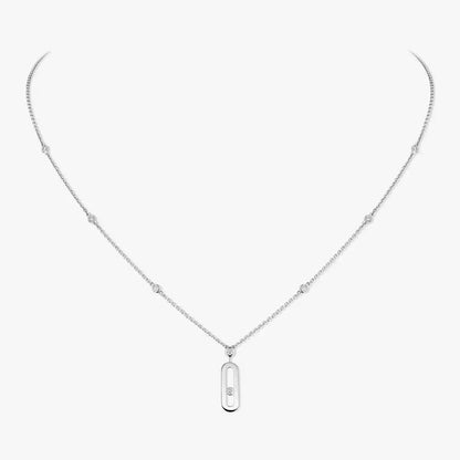 [LumiVibe] Move Uno Gold Diamond Long Necklace