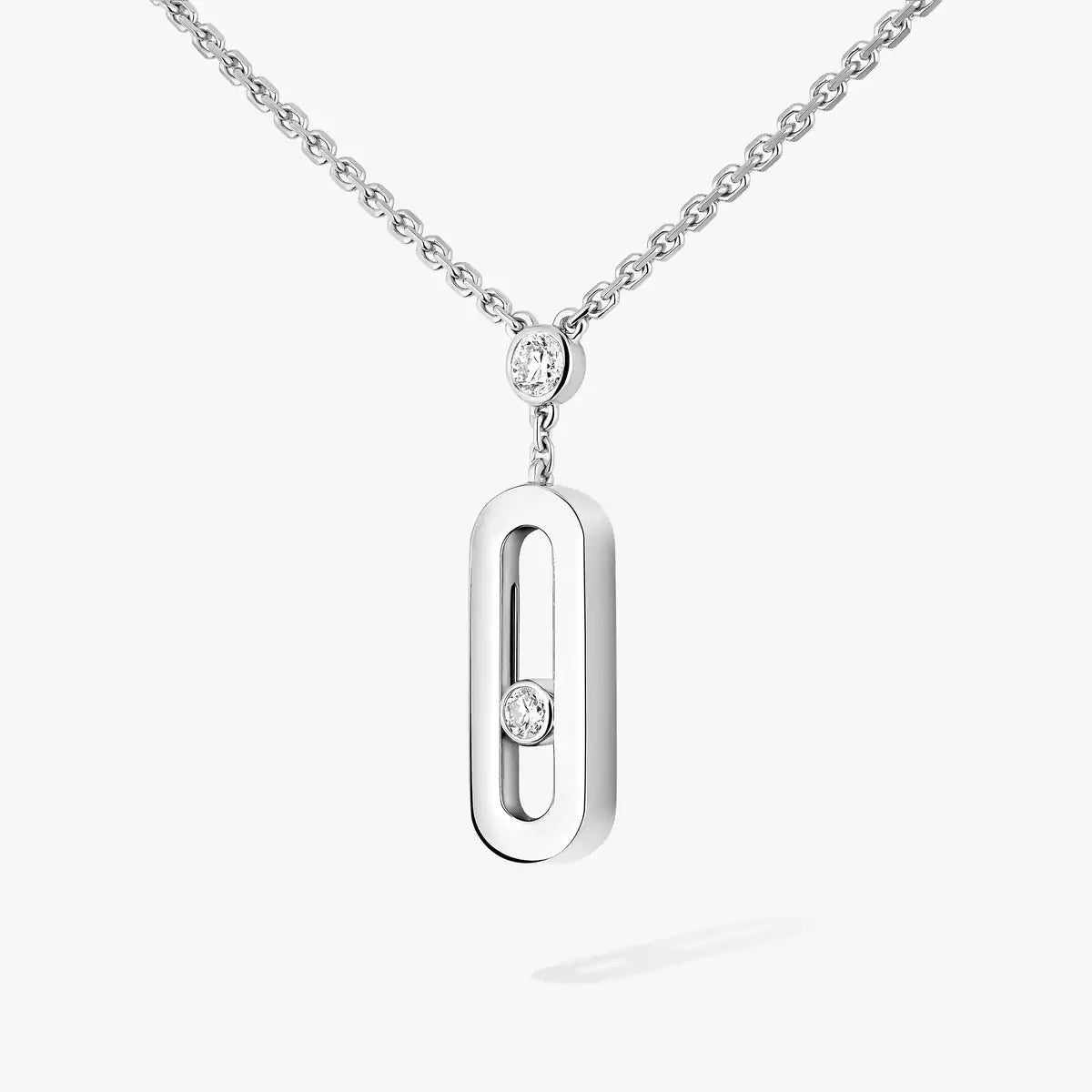 [LumiVibe] Move Uno Gold Diamond Long Necklace