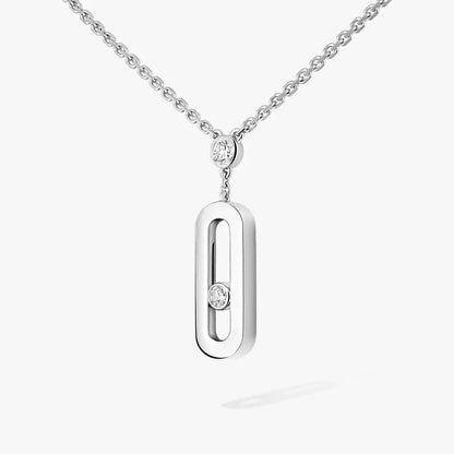 [LumiVibe] Move Uno Gold Diamond Long Necklace