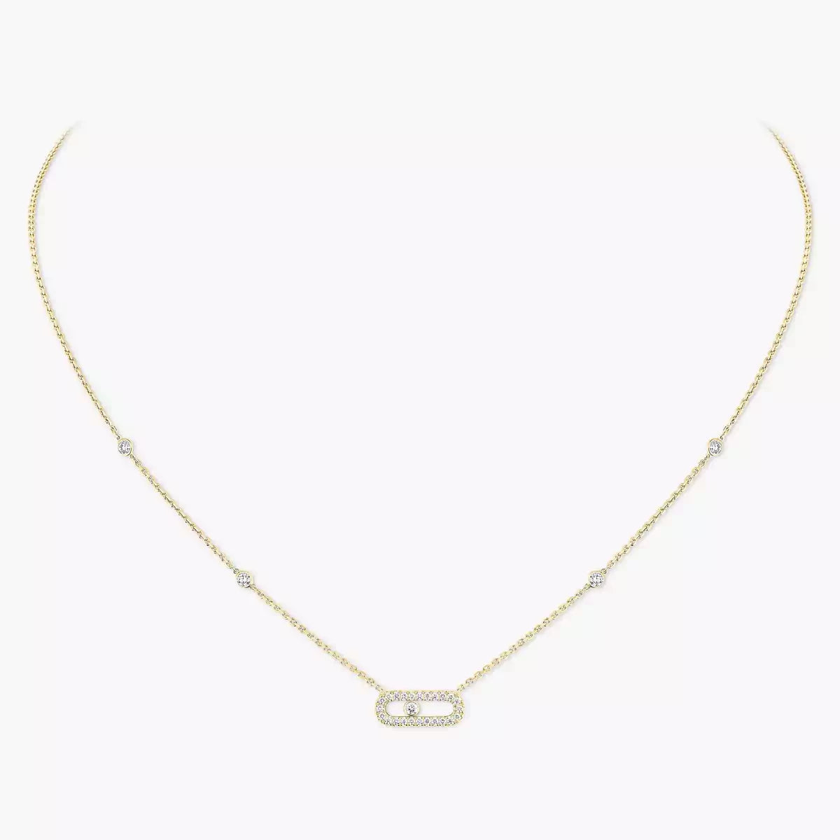 [LumiVibe]Diamond Necklace Move Uno